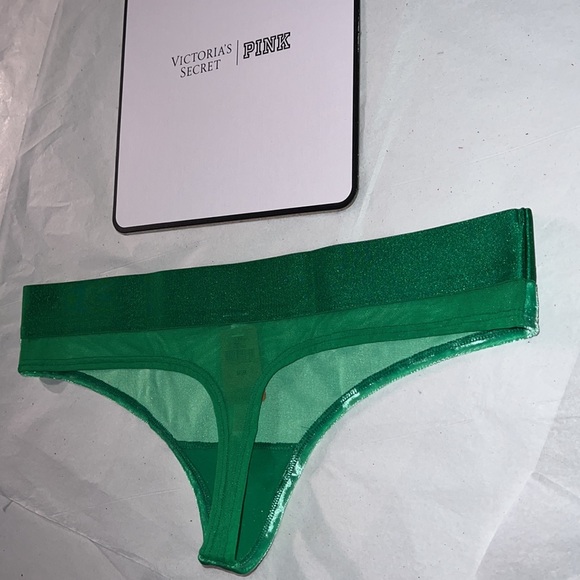 (M) UNISEX Victoria’s Secret VELVET THONG UNDERWEAR - Picture 6 of 16
